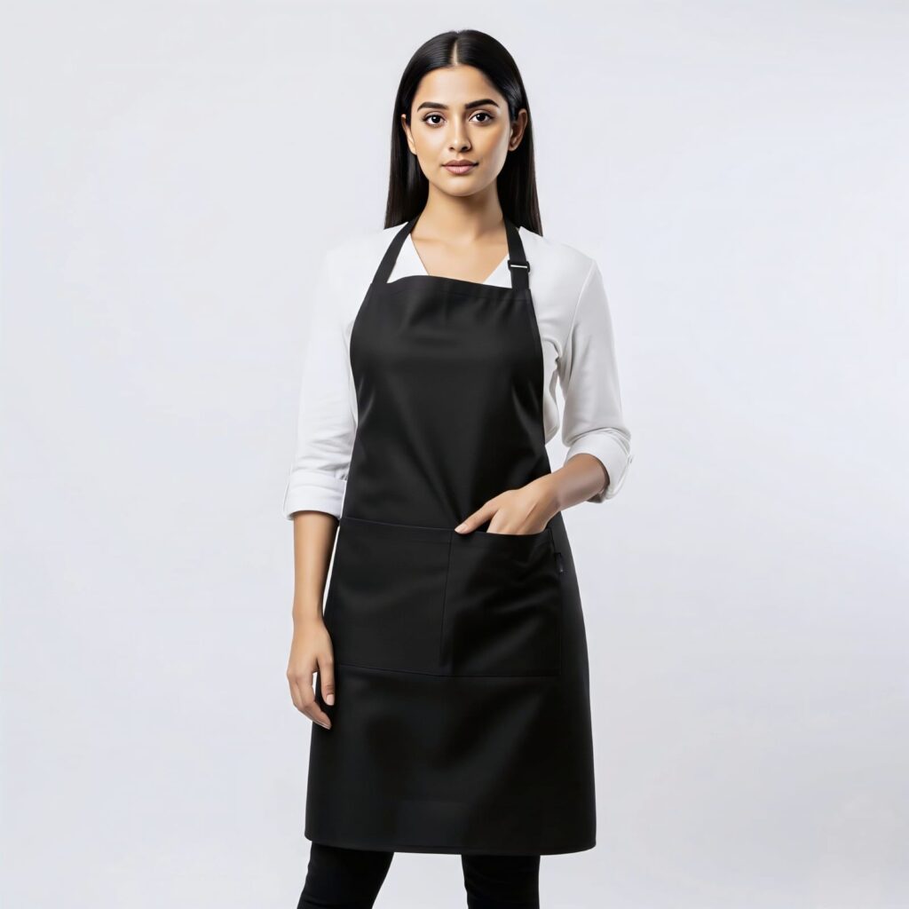 Horseyaart Waterproof Unisex Kitchen Apron for men and women – Oil & Stain Resistant Apron with 2 Pockets for Home With Adjustable Neck Strap | BBQ & Dishwashing